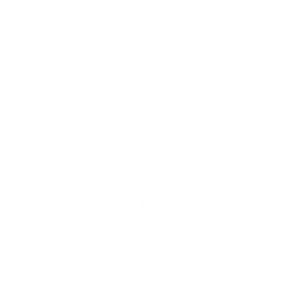 Disc Golf Basket Logo #ffffff