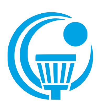 Disc Golf Basket Logo #00a3e4