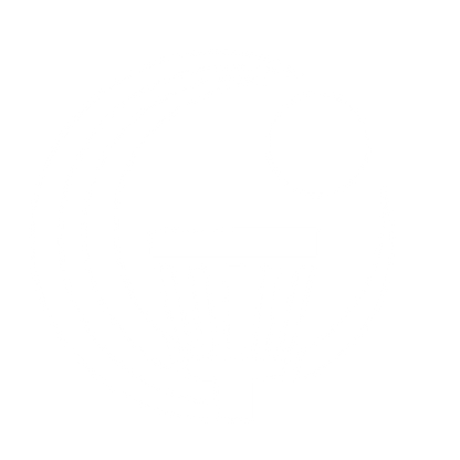 Disc Golf Basket Logo #ffffff