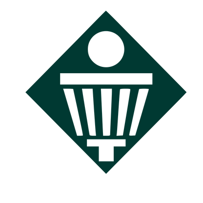 Disc Golf Basket Logo #003932