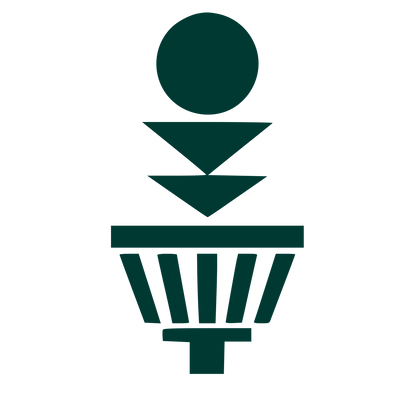Disc Golf Basket Logo #003932