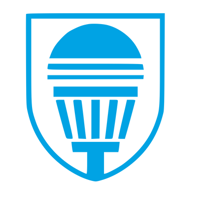Disc Golf Shield Logo #00a3e4