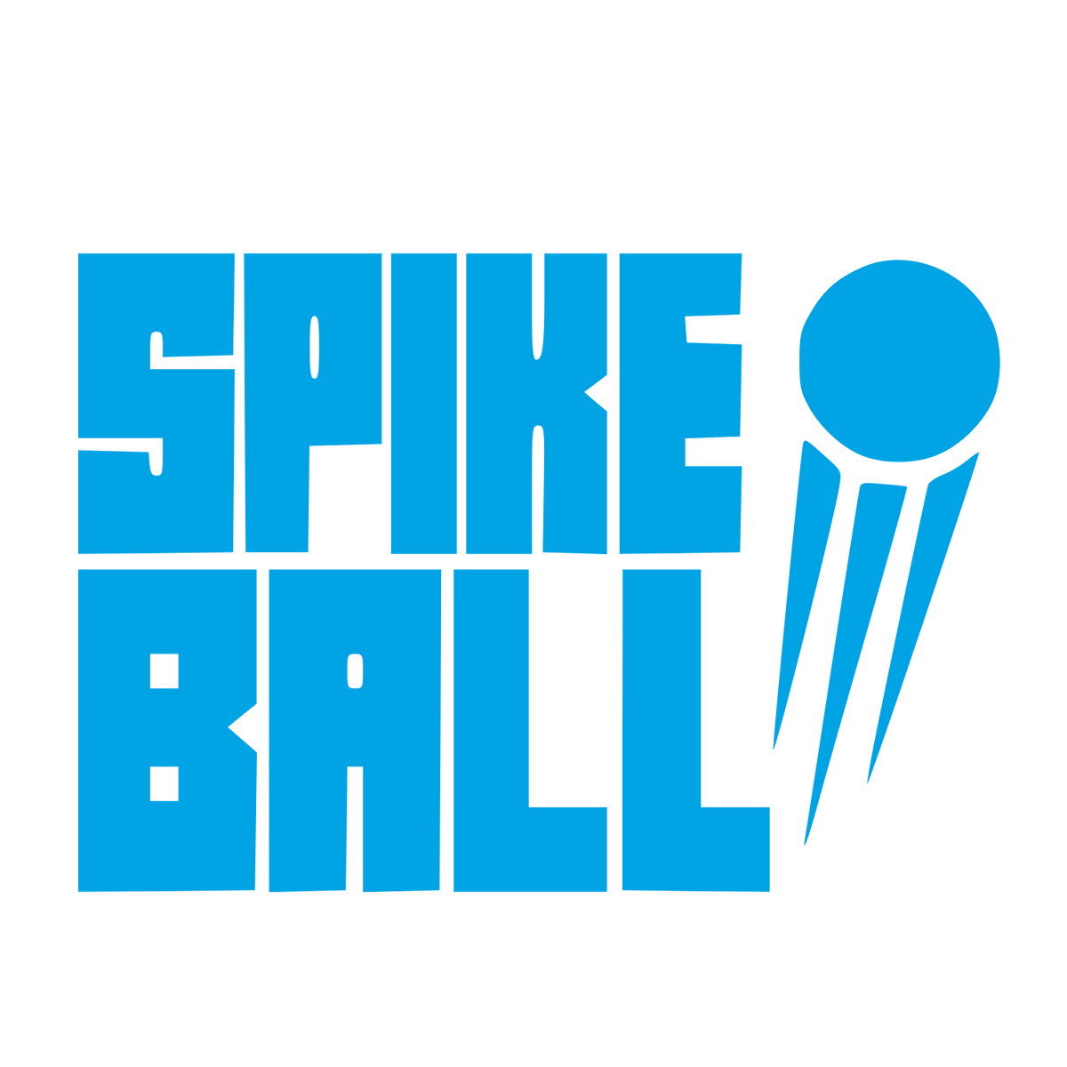 Spikeball Falling Ball Logo #00a3e4