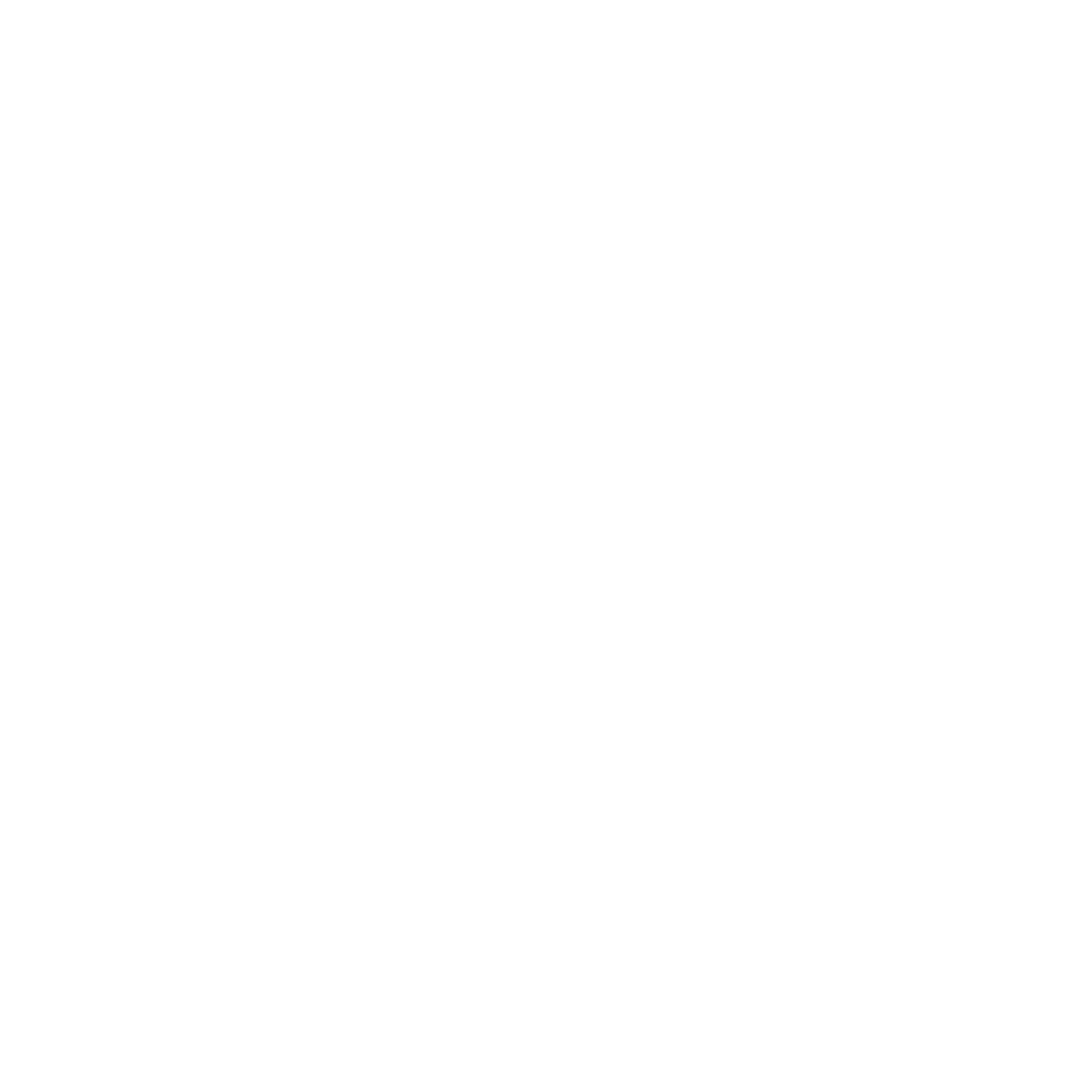 Brutalist Sunburst Cross Logo #ffffff