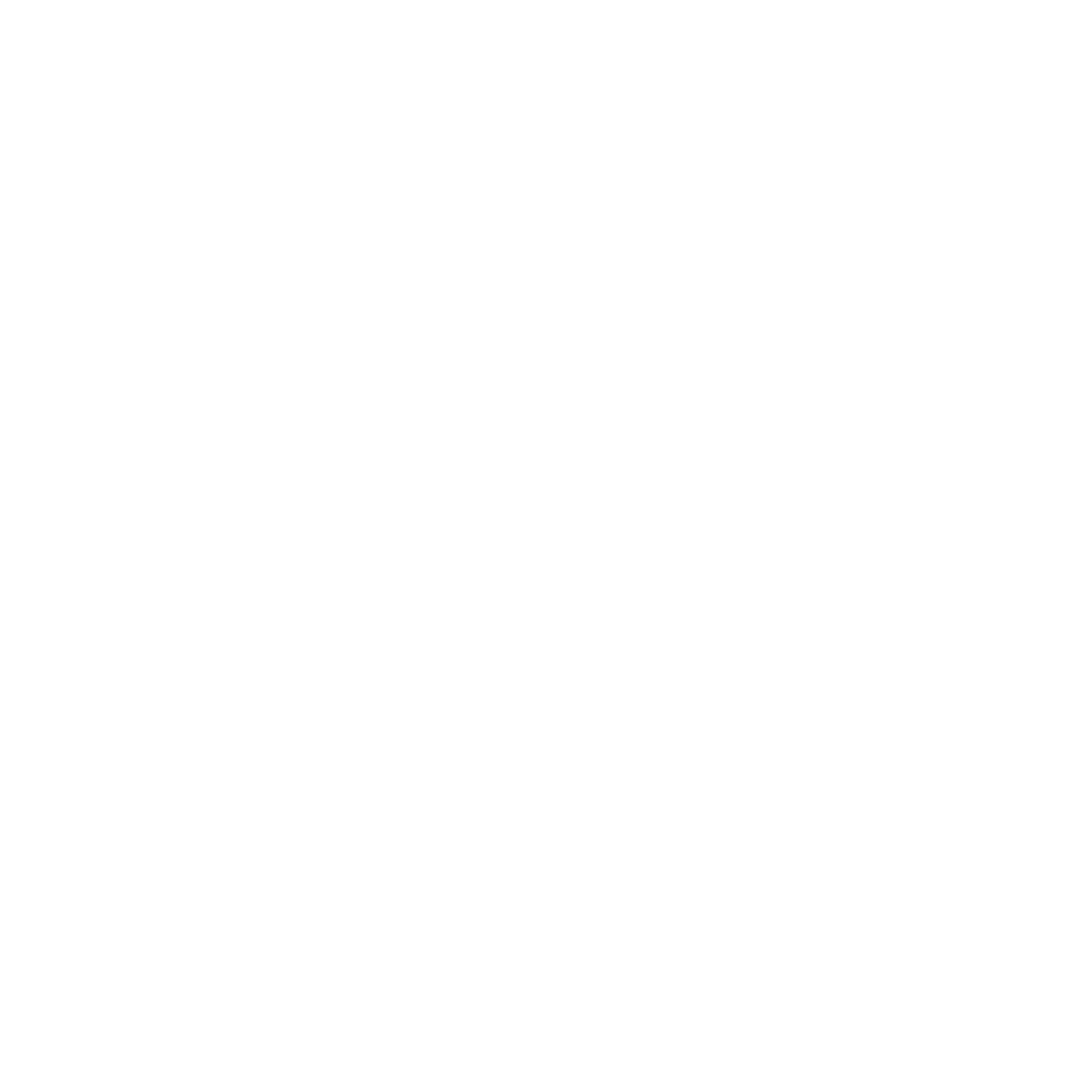 Hexagon Circle Cutout Logo #ffffff