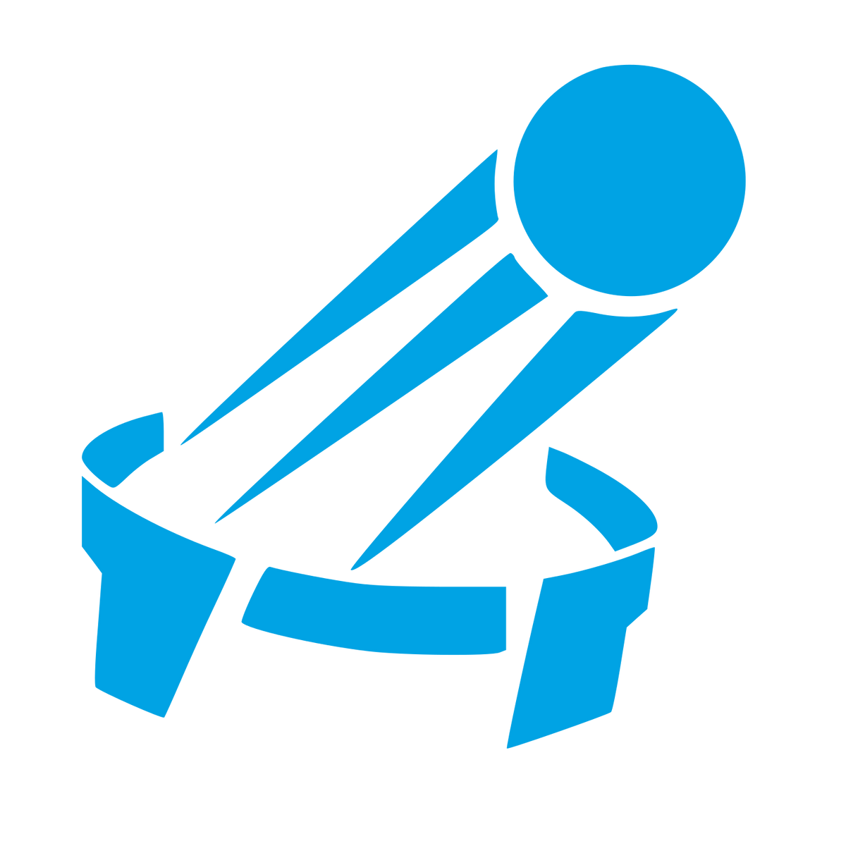 Spikeball Ring Logo #00a3e4