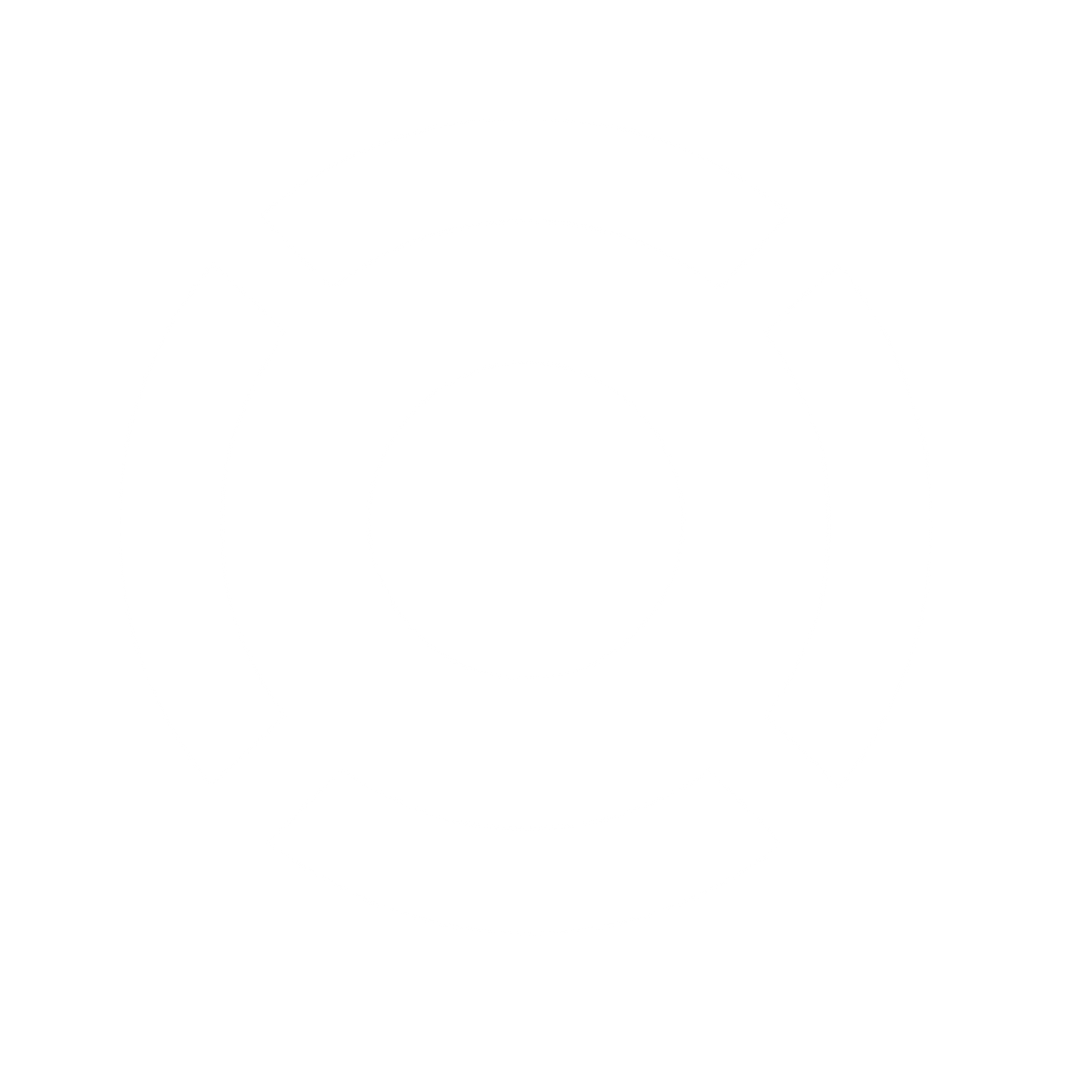 Segmented Ring Circle Logo #ffffff