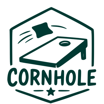 Cornhole Game Logo #003932
