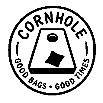 Cornhole Board Circle Logo