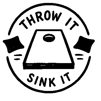 Cornhole Board Game Logo