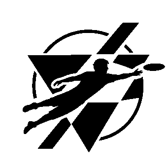 Ultimate Frisbee Player Logo