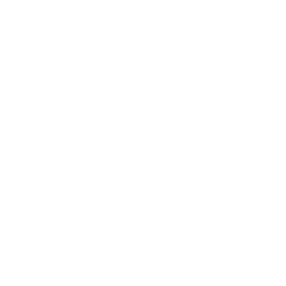 Flying Disc Planet Logo #ffffff