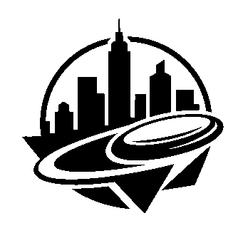 City Skyline Frisbee Logo