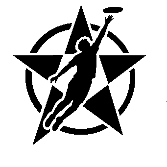 Ultimate Frisbee Star Logo