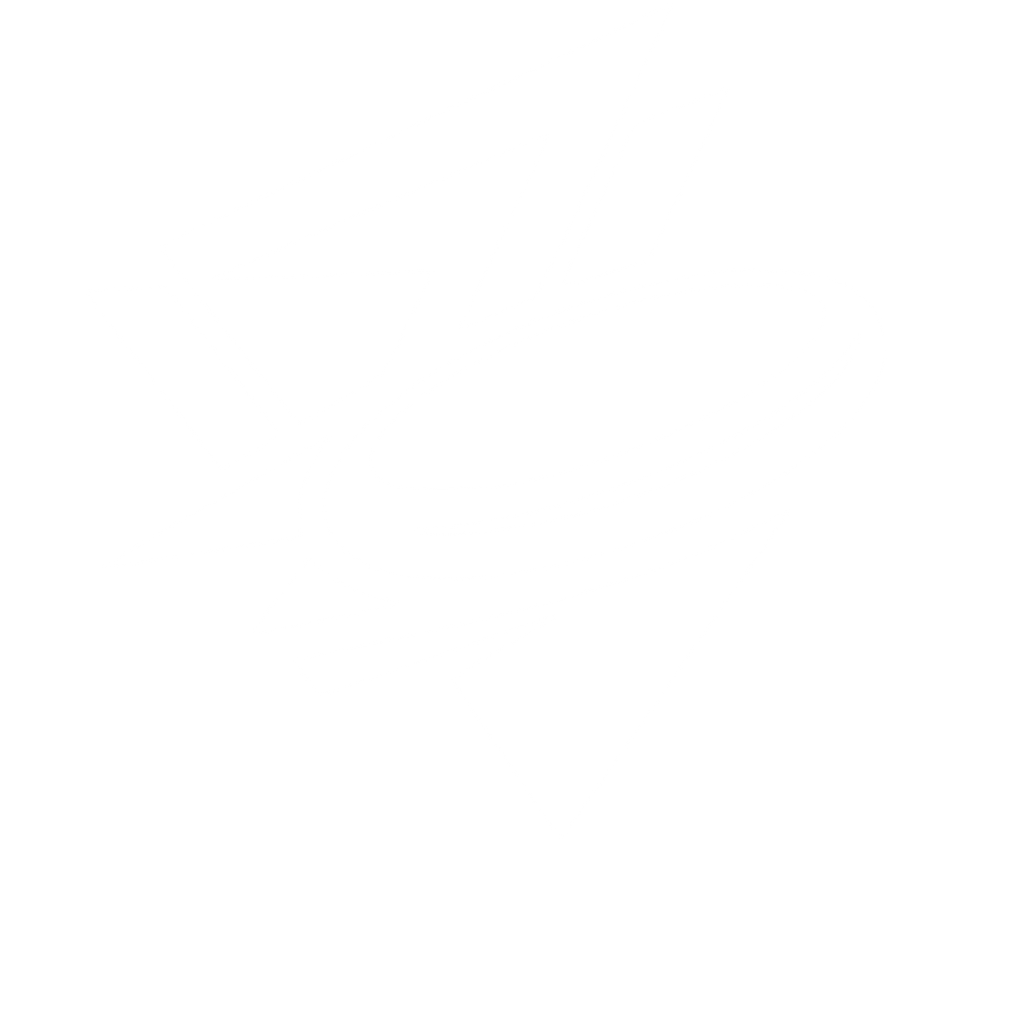 Ultimate Frisbee Disc Logo #ffffff