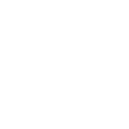 Kettlebell Silhouette Logo #ffffff