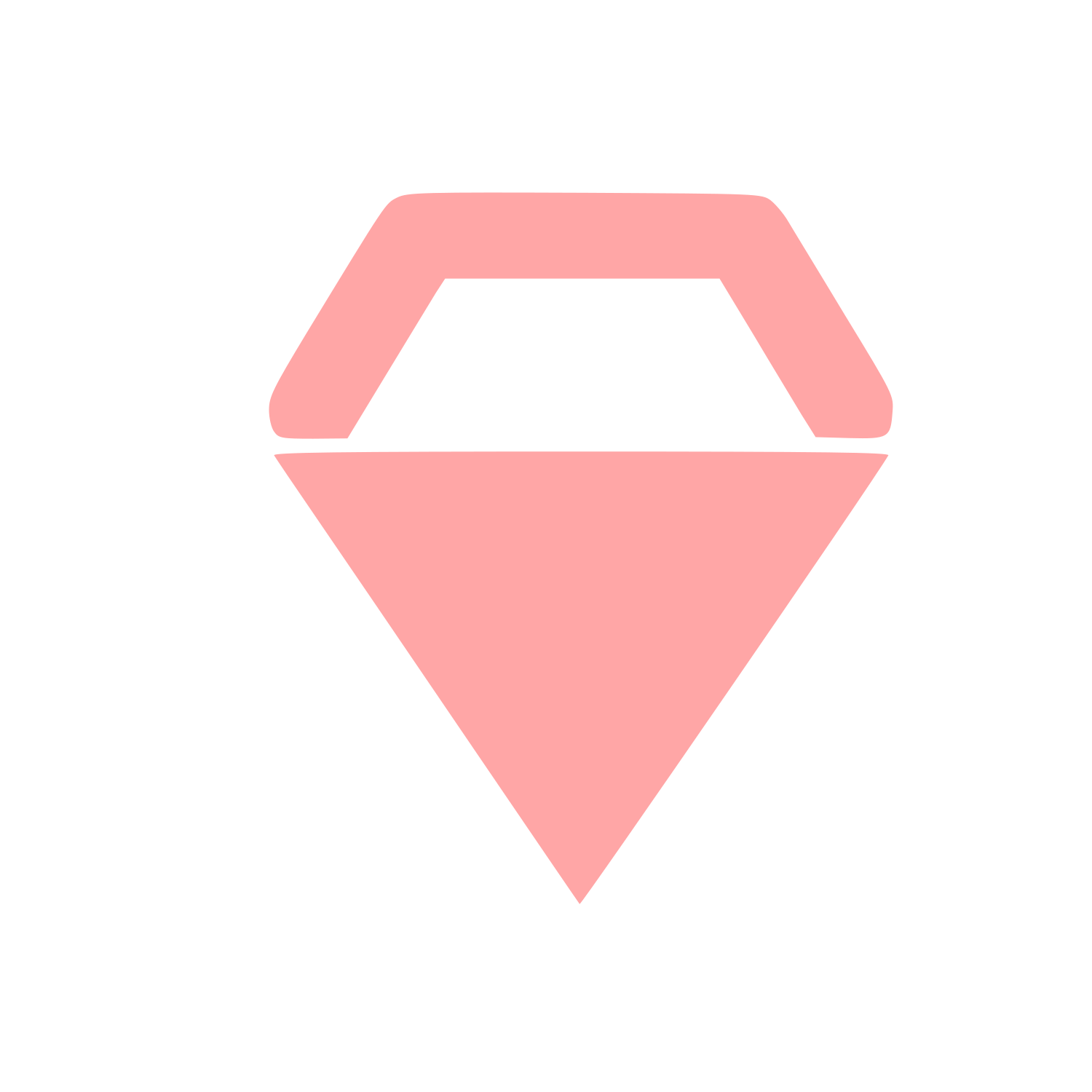 Diamond Gem Logo #ffa6a6