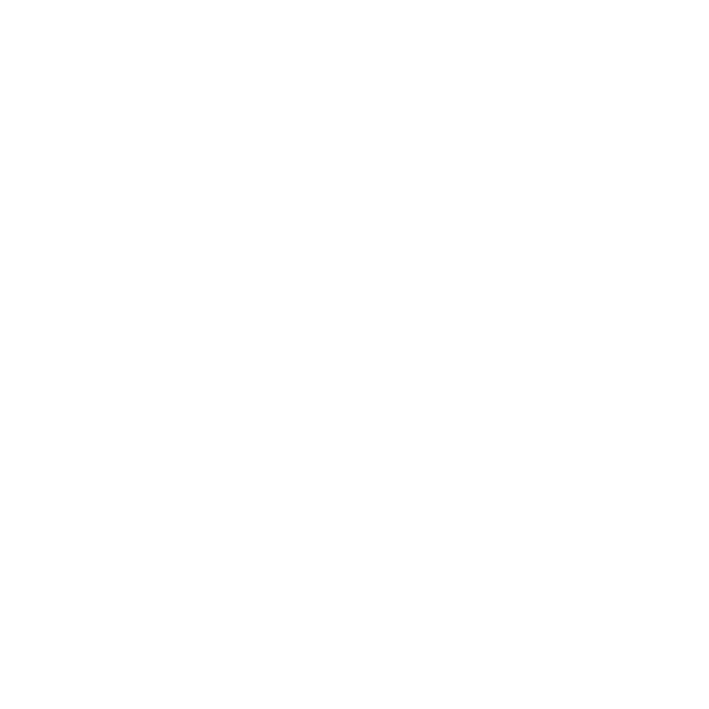 Pixel Snowflake Cold Plunge Logo #ffffff