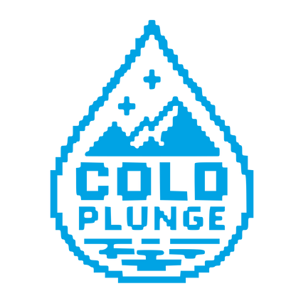 Pixel Cold Plunge Drop Logo #00a3e4