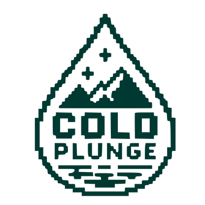 Pixel Cold Plunge Drop Logo #003932