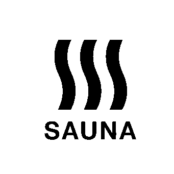 Sauna Steam Waves Logo