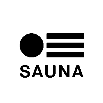 Sauna Circle Stripes Logo