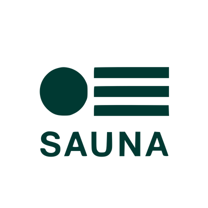 Sauna Circle Stripes Logo #003932