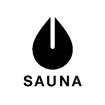 Sauna Water Drop Logo