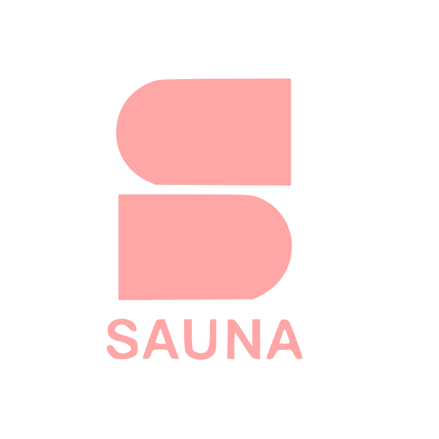 Swiss Style Sauna Letter Logo #ffa6a6