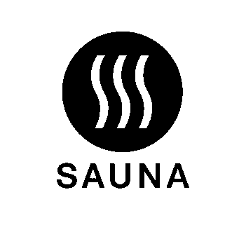 Sauna Steam Waves Logo