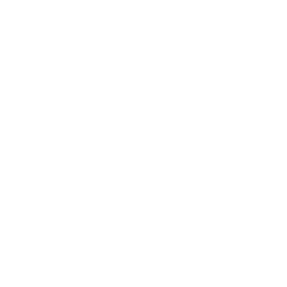 Swiss Sauna Wordmark Logo #ffffff