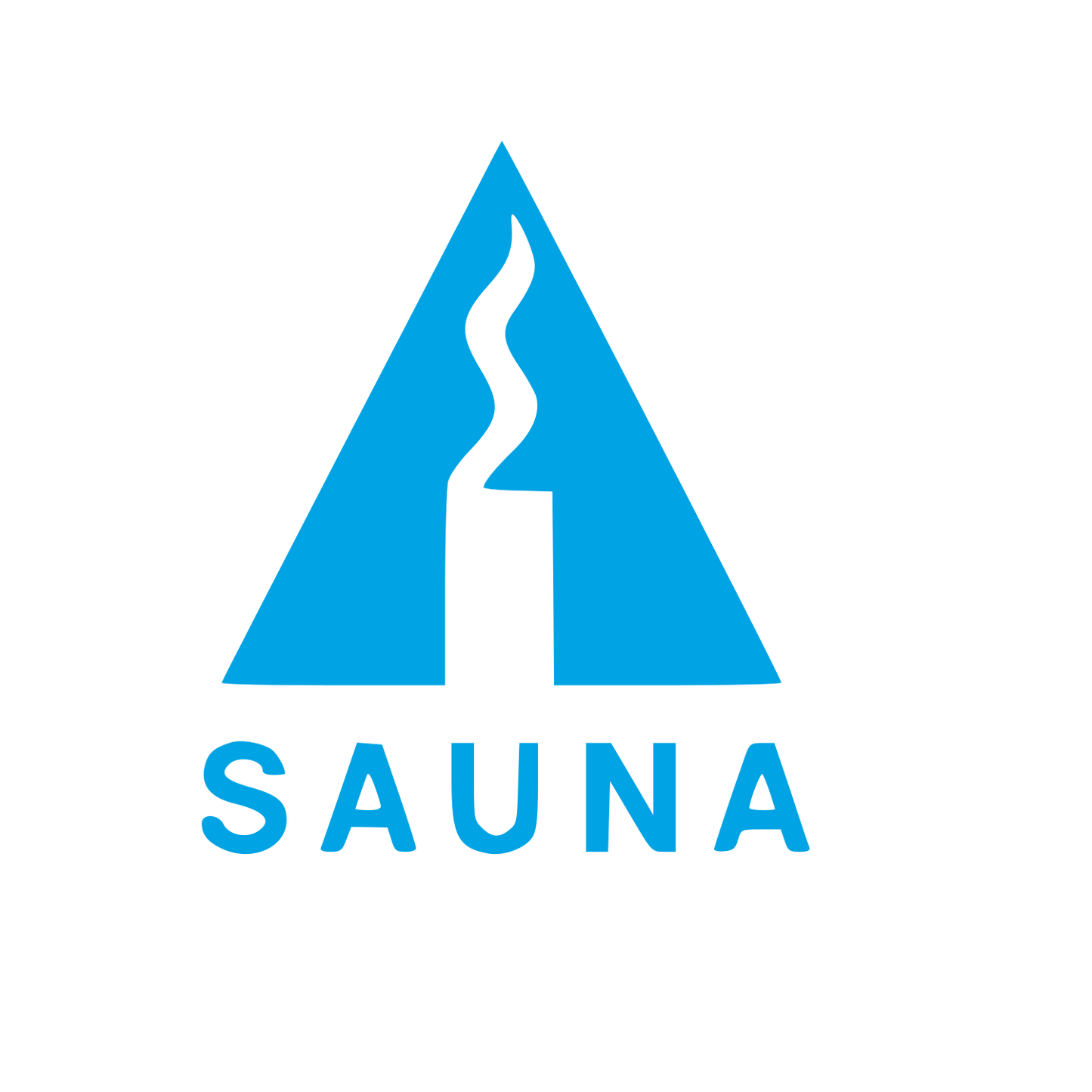 Swiss Sauna Steam Logo #00a3e4