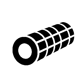 Foam Roller Pictogram Logo