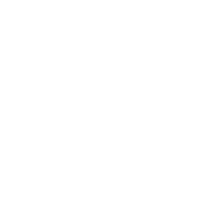 Foam Roller Cylinder Logo #ffffff