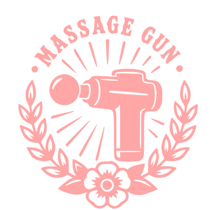 Tattoo Flash Massage Gun Logo #ffa6a6