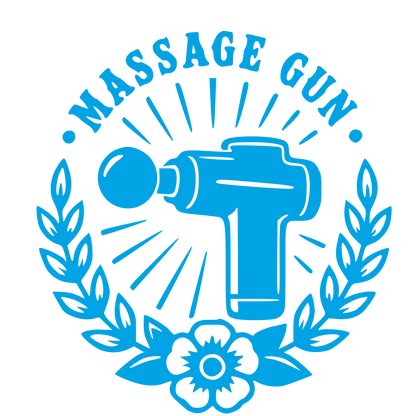 Tattoo Flash Massage Gun Logo #00a3e4