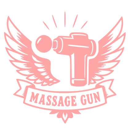 Massage Gun Wings Logo #ffa6a6