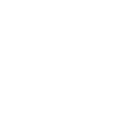 Massage Gun Wings Logo #ffffff