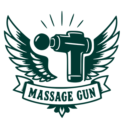 Massage Gun Wings Logo #003932
