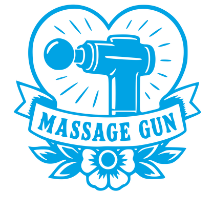 Tattoo Flash Massage Gun Logo #00a3e4