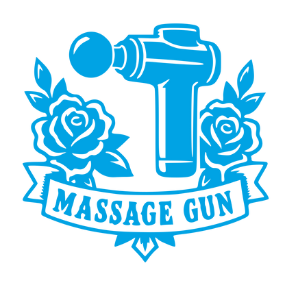 Tattoo Flash Massage Gun Logo #00a3e4