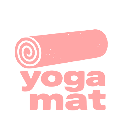 Yoga Mat Roll Logo #ffa6a6
