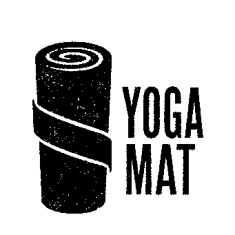 Yoga Mat Roll Logo
