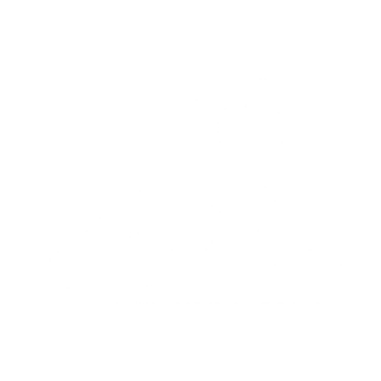Yoga Stretch Pose Logo #ffffff