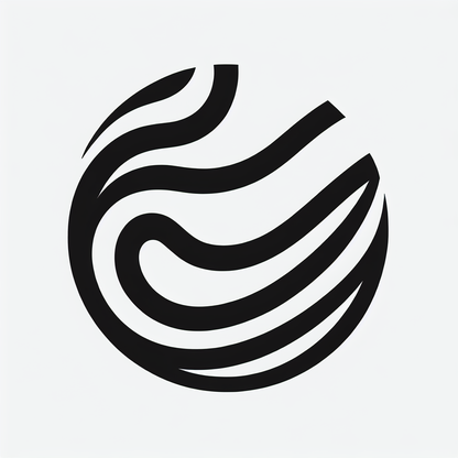 Swirl Vortex Circle Logo