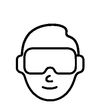 VR Headset Face Logo