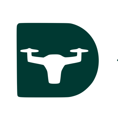 Drone in D Letter Logo #003932