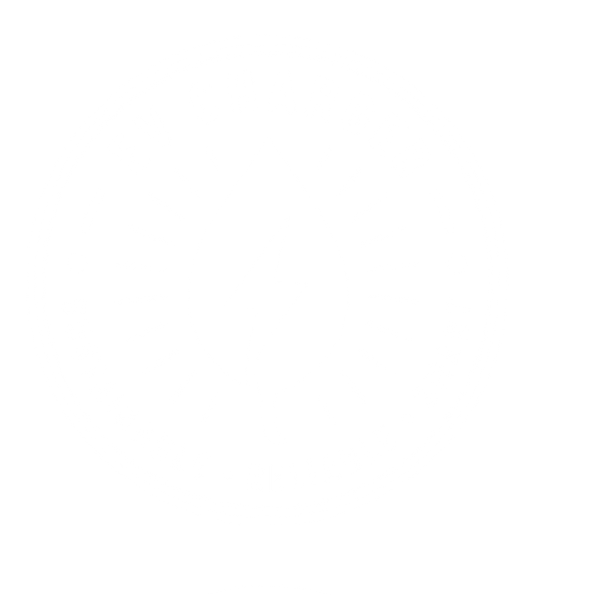 EV Charger Stamp Badge Logo #ffffff