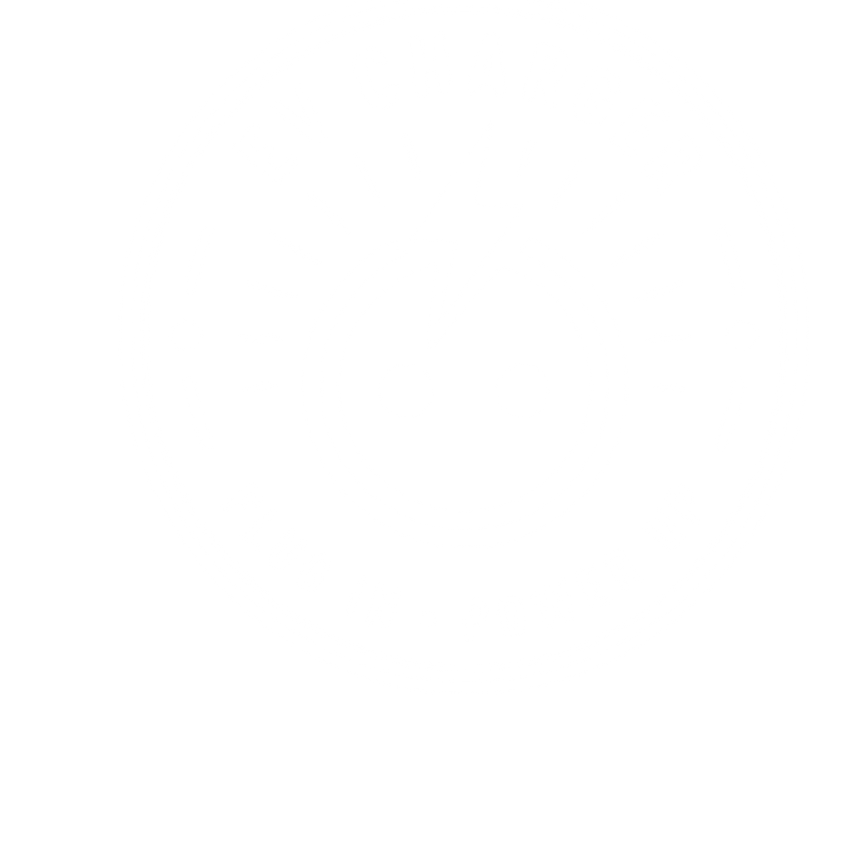 EV Charger Stamp Badge Logo #ffffff