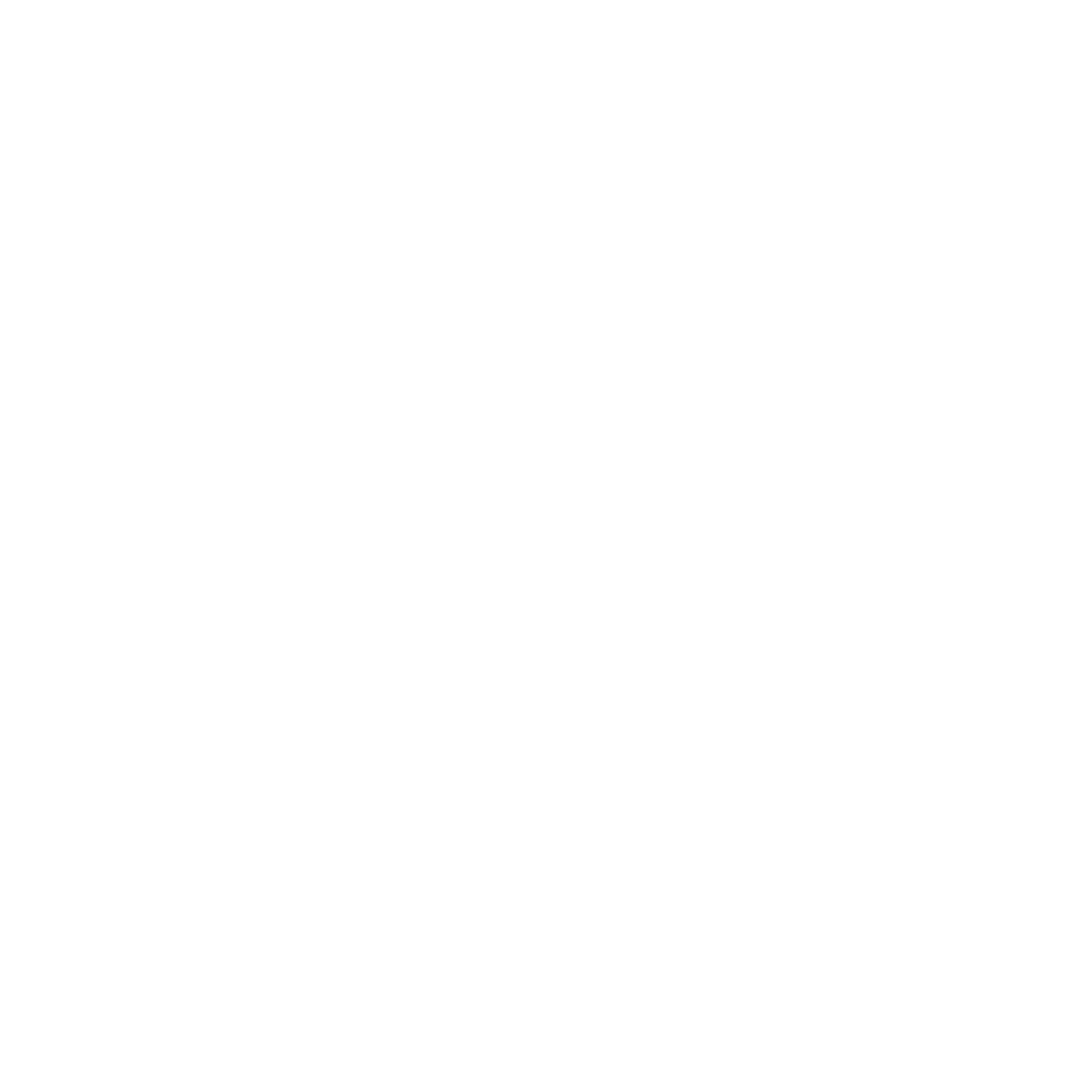 EV Charger Stamp Badge Logo #ffffff